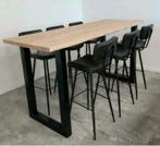 Bartafel, Hogetafel, Statafel, Eettafel, Industrieel tafel, Ophalen of Verzenden, Nieuw