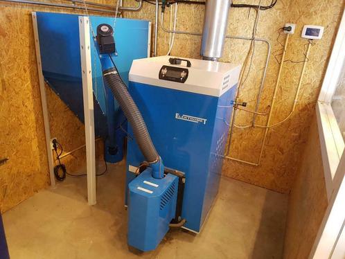 Pelletketel/kachel 18/35 kw elektromet, Huis en Inrichting, Kachels, Nieuw, Vrijstaand, Overige brandstoffen, Ophalen of Verzenden