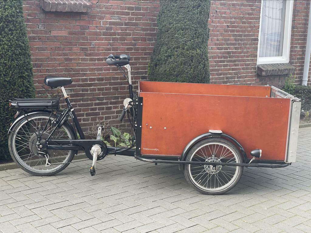 ≥ 't Mannetje Rover XL Bak-/Rolstoelfiets, HT Elektro i.z.g.s — Fietsen |  Bakfietsen — Marktplaats