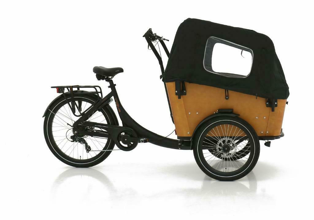 ≥ Vogue Superior 3 E-Bakfiets Elektrische Bakfiets Mat Zwart — Fietsen |  Bakfietsen — Marktplaats