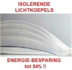 voordeel:  isolerende lichtkoepels besparen tot 54% energie