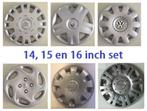 Wieldoppen Citroën, Renault, VW, Peugeot, Opel, Toyota etc, Nieuw, 16 inch