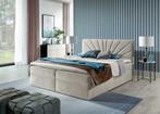 Boxspring Crown modern velvet deluxe bed hotel bed actie