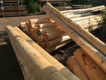 Rondhout | Hok | Ooievaarsnest | Omheining | Stal | Dakspoor beschikbaar voor biedingen