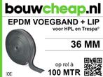 VOEGBAND MET DUOLIPPEN 36-45-60 EN OF 90MM, Nieuw, Ophalen