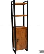 Boekenkast Britt 1 deur Voorraad, Minder dan 50 cm, Met deur(en), 200 cm of meer, Nieuw