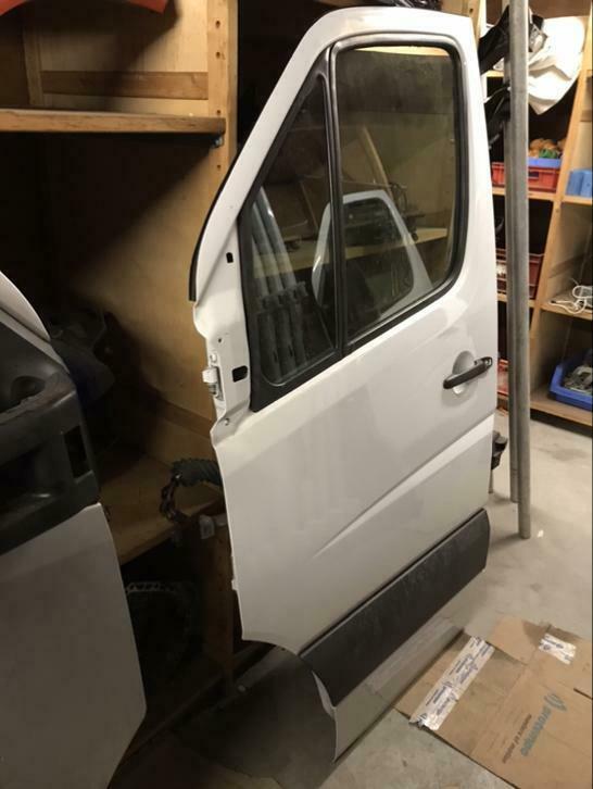 MB Sprinter W906 Voorportier links poolwit, Auto-onderdelen, Carrosserie en Plaatwerk, Deur, Mercedes-Benz, Volkswagen, Voor, Links