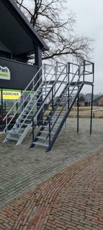 Stalen trappen van 2,6 t/m 4.0mtr op voorraad now1308, Ophalen of Verzenden, Nieuw, Trap, 2 tot 4 meter