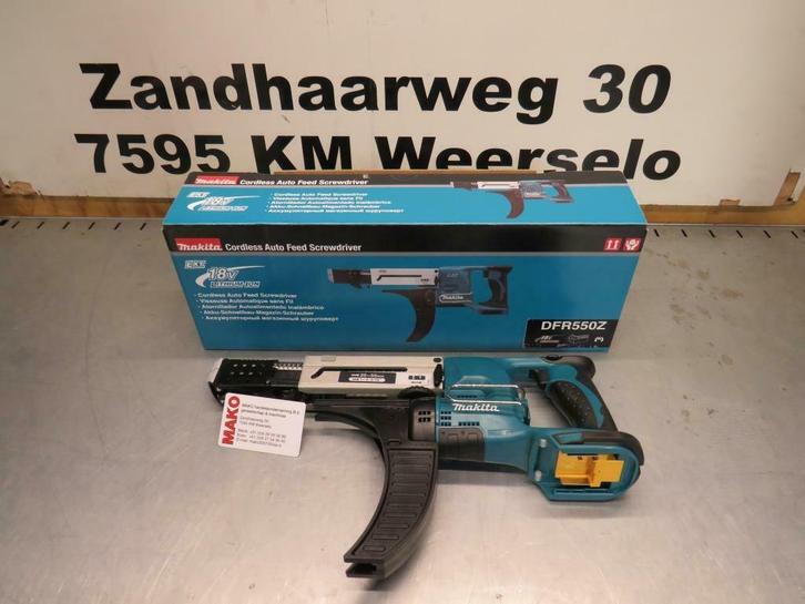Makita DFR550Z 18V accu schroefautomaat / bandschroefmachine, Doe-het-zelf en Verbouw, Gereedschap | Handgereedschap, Nieuw, Ophalen of Verzenden