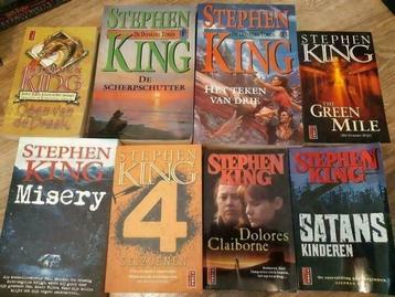 Stephen King diverse boeken: Misery Green Mile Donkere Toren