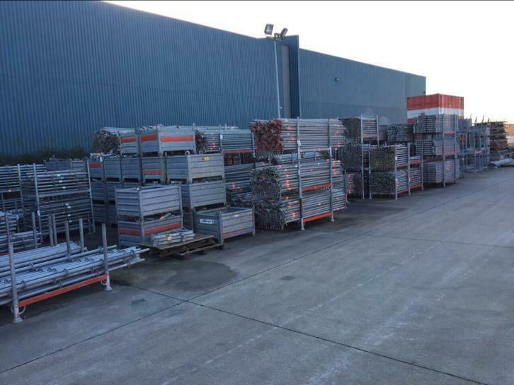 Layher Allround systeemsteiger, Doe-het-zelf en Verbouw, Steigers, Zo goed als nieuw, Ophalen of Verzenden