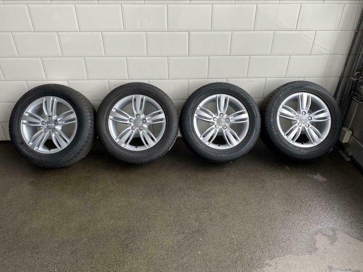 Q3 zomerset 235/55 R17 99V, Auto-onderdelen, Banden en Velgen, Banden en Velgen, Zomerbanden, 17 inch, 235 mm, Personenwagen, Gebruikt