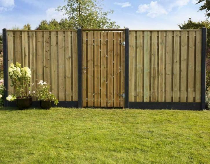 Groot assortiment poorten en tuindeuren!, Tuin en Terras, Tuinpoorten, Nieuw, Looppoort, Hout, 150 tot 200 cm, Ophalen of Verzenden