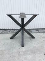 Stalen matrix poten, ronde eettafel, tafelpoten, tafels, Ophalen of Verzenden, Nieuw, Overige vormen, Metaal