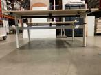 Vepa Verstelbaar duo-bureau met slinger 160x80 cm, 27 stuks