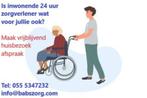 Is 24 uur inwonende zorgverlener voor ouderen wat voor u ook, Diensten en Vakmensen, Thuiszorg en Kraamhulp, Komt aan huis, Gehandicaptenzorg