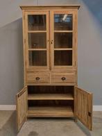 Massief teakhouten buffetkast 100cm breed, Huis en Inrichting, 200 cm of meer, Teakhout, Nieuw, Landelijk