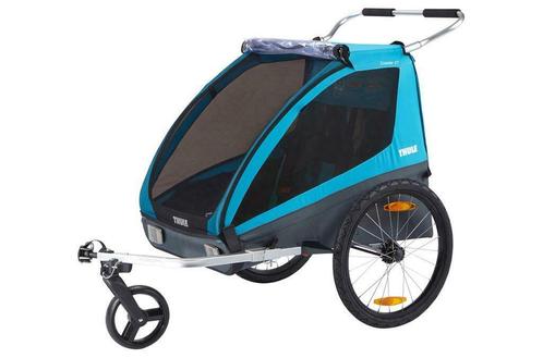 Fietskar Thule Coaster XT HUREN, Fietsen en Brommers, Fietsaccessoires | Aanhangers en Karren, Zo goed als nieuw, Kinderkar, 40 tot 60 kg