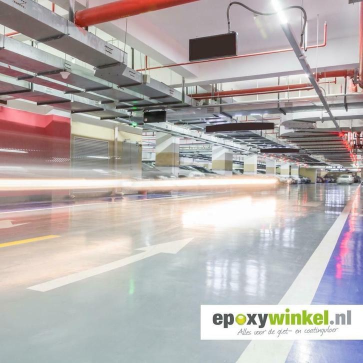 Epoxy garage vloercoating, Doe-het-zelf en Verbouw, Verf, Beits en Lak, Nieuw, Verf, 5 tot 10 liter, Overige kleuren, Ophalen of Verzenden