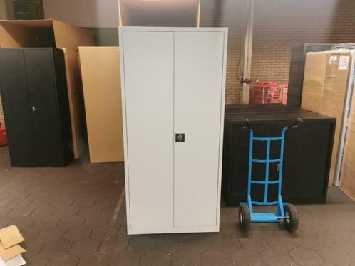 Schoonmaakkast Lockerkast werkkast kast metaal 195 h. koopje, Huis en Inrichting, Kasten | Lockerkasten, Nieuw, Ophalen