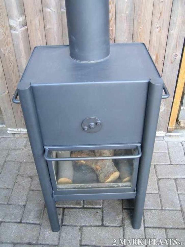 gebruikte HARRIE LEENDERS hl2 houtkachel, Huis en Inrichting, Kachels, Zo goed als nieuw, Vrijstaand, Hout