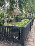 Zwart gespoten tuinhekjes tuinhekken poortjes hekwerk