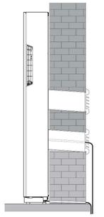 Unico Tower 25 HP slanke verwarming & airco zonder buitenuni, Verwarmen, Afstandsbediening, Nieuw, 3 snelheden of meer