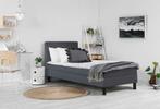 Korting Knaller 1 Persoons boxspring Gratis levering !!!, Crème, 90 cm, Eenpersoons, Nieuw