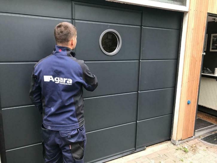 Garagedeur vervangen? NU extra voordelig met montage! show, Doe-het-zelf en Verbouw, Deuren en Horren, Nieuw, Garagedeur, Glas