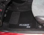 CLASSIC Velours automatten met logo Peugeot 206