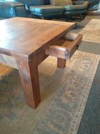 Hoek tafel oud teak 70x70 dengkleh, Ophalen of Verzenden, Nieuw