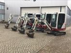 Minikraanverhuur in alle soorten en maten! En midi shovel, Zakelijke goederen, Machines en Bouw | Kranen en Graafmachines, Kraan