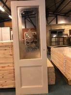 Deuren met geslepen / geëtst glas: enkel, openslaand, dubbel, Ophalen, Gebruikt, 80 tot 100 cm, Binnendeur
