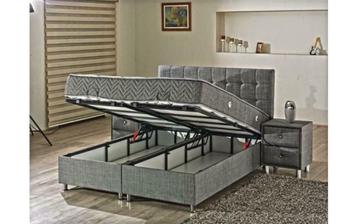 2persoons boxspring met opbergruimte compleet €699 VOORRAAD! beschikbaar voor biedingen