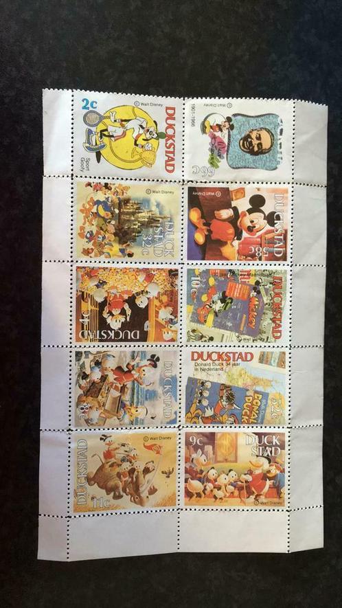 Donald Duck oude postzegels EXCLUSIEF!!!