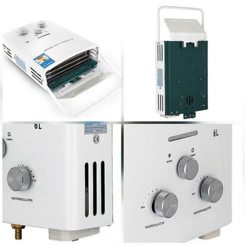 6L Propaan geiser butaan campinggas AKTIE AKTIE ✅✅✅, Doe-het-zelf en Verbouw, Geisers en Boilers, Geiser, Verzenden