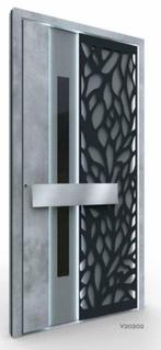 Zeer exclusief 3D aluminium voordeuren op maat gemaakt