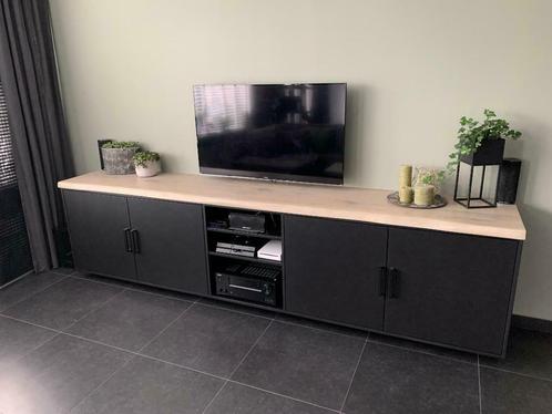 ≥ Eiken plank tv meubel BESTA blad IKEA STUVA paneel VOORRAAD — Hout en  Planken — Marktplaats