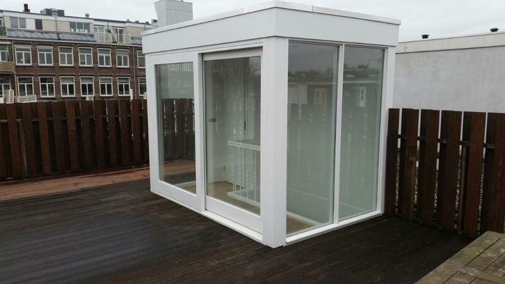 DAKHUISJE, Doe-het-zelf en Verbouw, Kozijnen en Schuifpuien, Nieuw, Schuifpui, Hout, 225 cm of meer, Inclusief glas, Ophalen