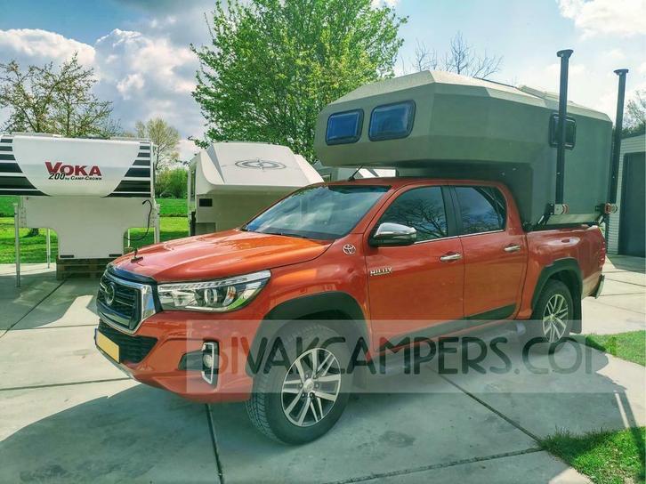 Nieuw pick-up Afzetunit - camperunit Bivakcampers GLADIATOR, Caravans en Kamperen, Campers, Particulier, tot en met 4, Ophalen