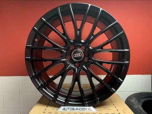 20 inch 5x112 Audi S-line A4 A5 A6 A7 A8 black, Auto-onderdelen, Banden en Velgen, Band(en), Zomerbanden, 20 inch, Personenwagen