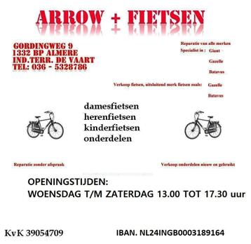 ARROW+ beschikbaar voor biedingen