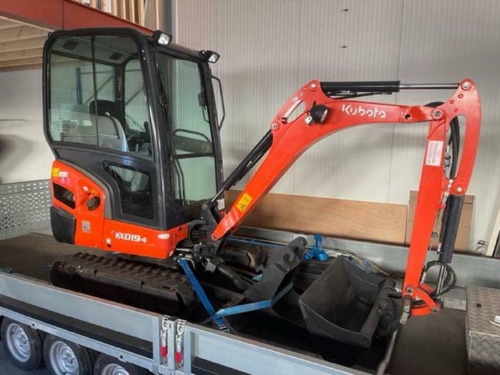 KUBOTA minikraan TE HUUR, Diensten en Vakmensen, Verhuur | Gereedschap en Machines