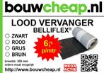 LOODVERVANGER OP ROL MET SUPER PLAKEIGENSCHAPPEN BOUWCHEAP, Ophalen, Zwart, Overige typen, Nieuw