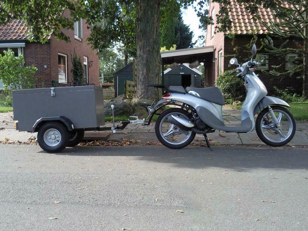 ≥ Aanhanger scooter als combinatie tekoop — Scooters | Piaggio — Marktplaats