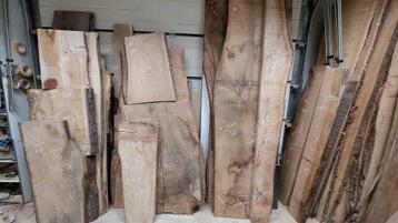 eiken schaaldelen, rest planken eikenhout partij hout, epoxy