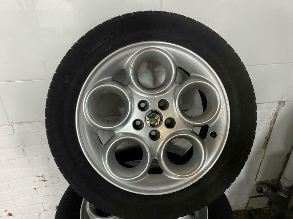 Alfa Romeo velgen 205-55-R16, Auto-onderdelen, Banden en Velgen, Gebruikt, Velg(en), 16 inch, Personenwagen