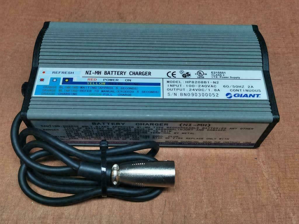 ≥ Giant twist 24 volt acculader NIMH 5 pin lader XLR 5 — Fietsaccessoires |  Overige Fietsaccessoires — Marktplaats