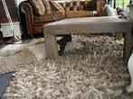 salontafel "parket" grijs eiken massief eiken, Ophalen, Nieuw