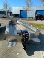Vis Boot, Watersport en Boten, Vis- en Consoleboten, Ophalen, 30 tot 50 pk, Nieuw, Aluminium